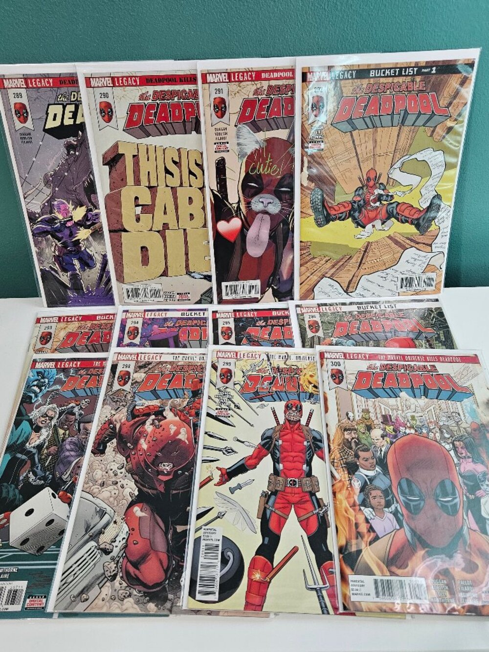 Despicable Deadpool Lot of 12 Marvel Comics #289-300 Gerry Duggan   C145